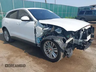 2017 Jaguar F-Pace 35t Prestige with VIN SADCK2BV7HA069340, listed as a IAAI auction lot 42482535 with 99,861 mi miles and . Bid and sale history available at DreamBid. Image 1.