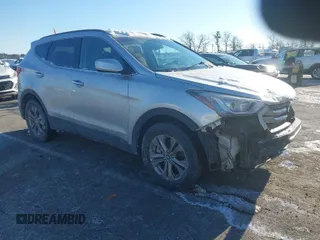 2014 Hyundai Santa Fe Sport with VIN 5XYZUDLB2EG138351, listed as a IAAI auction lot 41393693 with 123,016 mi miles. Bid and sale history available at carsss.com. Image 1.