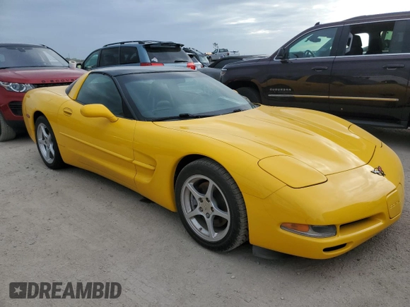 2000 Chevrolet Corvette with VIN 1G1YY22G9Y5108450, listed as a Copart auction lot 76034164 with 26,978 mi miles and Salvage Title. Bid and sale history available at carsss.com. Image 4.