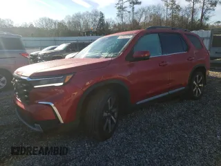 2024 Honda Pilot Touring with VIN 5FNYG1H70RB006305, listed as a Copart auction lot 88362375 with 22,906 mi miles and Salvage Title. Bid and sale history available at carsss.com. Image 1.