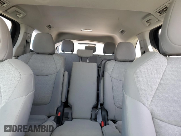 2024 Toyota Sienna LE with VIN 5TDBRKEC3RS187385, listed as a Copart auction lot 47898655 with 43,309 mi miles and Salvage Title. Bid and sale history available at carsss.com. Image 10.
