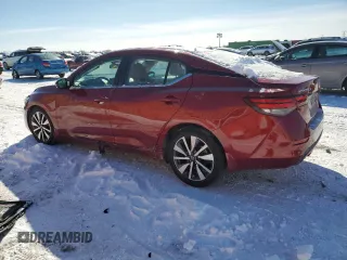 2020 Nissan Sentra SV with VIN 3N1AB8CV4LY313392, listed as a Copart auction lot 44947555 with 29,803 mi miles and Salvage Title. Bid and sale history available at DreamBid. Image 2.