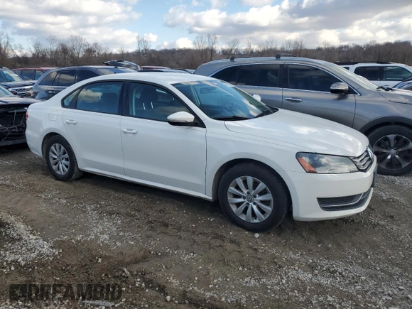2012 Volkswagen Passat S with VIN 1VWAP7A36CC016432, listed as a Copart auction lot 82364874 with Not provided miles and Salvage title. Bid and sale history available at DreamBid. Image 4.