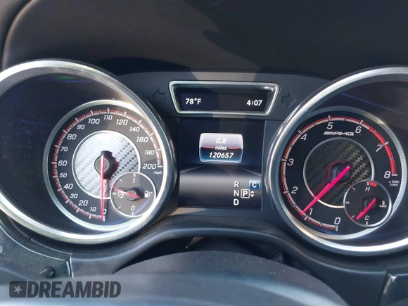 2017 Mercedes-Benz GLS 63 AMG with VIN 4JGDF7FE8HA959000, listed as a IAAI auction lot 41751659 with 120,657 mi miles and . Bid and sale history available at DreamBid. Image 7.