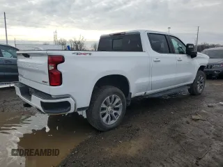 2021 Chevrolet Silverado 1500 RST with VIN 1GCUYEEL9MZ345698, listed as a Copart auction lot 86368694 with 56,924 mi miles and Salvage Title. Bid and sale history available at carsss.com. Image 3.