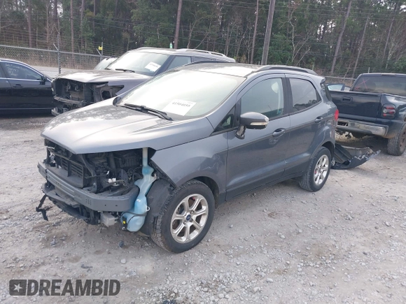 2018 Ford EcoSport SE with VIN MAJ3P1TE2JC176334, listed as a IAAI auction lot 41504055 with 80,948 mi miles and . Bid and sale history available at DreamBid. Image 18.