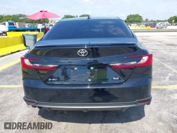 2025 Toyota Camry LE with VIN 4T1DAACK8SU125496, listed as a IAAI auction lot 42206200 with 937 mi miles and . Bid and sale history available at DreamBid. Image 17.