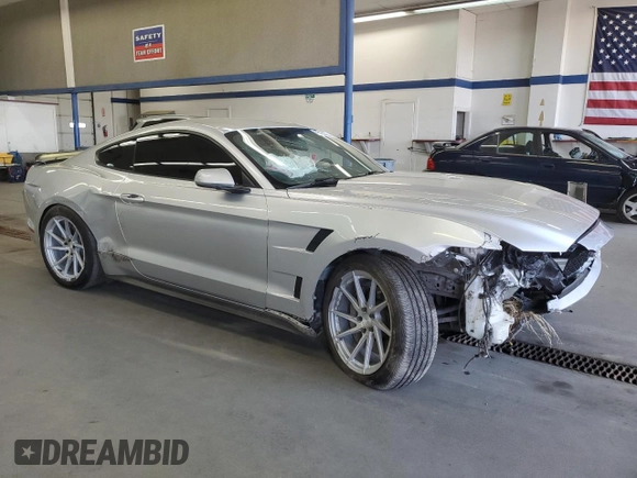 2016 Ford Mustang GT with VIN 1FA6P8CF6G5211971, listed as a Copart auction lot 55161425 with Not provided miles and Salvage title. Bid and sale history available at DreamBid. Image 4.