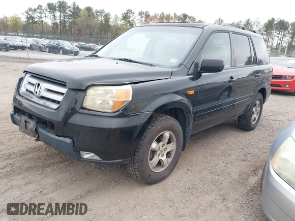 2007 Honda Pilot EX-L z VIN 2HKYF18517H513293, wystawiony jako IAAI lot #41957031 z przebiegiem 264 875 mil mil oraz . Historia ofert i sprzedaży dostępna na DreamBid. Obrazek 2.