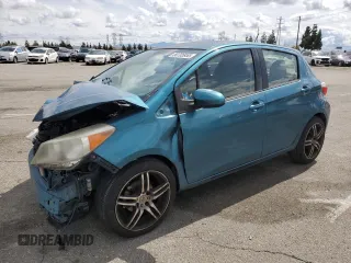 2013 Toyota Yaris L with VIN JTDKTUD32DD560287, listed as a Copart auction lot 50705955 with 224,490 mi miles and Salvage Title. Bid and sale history available at carsss.com. Image 1.