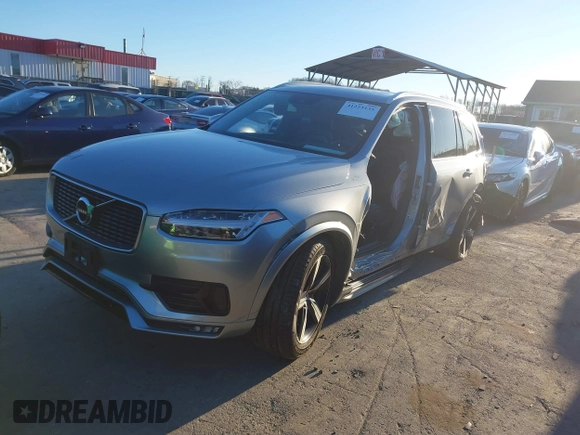 2019 Volvo XC90 R-Design with VIN YV4A22PM0K1490498, listed as a IAAI auction lot 41223135 with 50,682 mi miles. Bid and sale history available at carsss.com. Image 18.