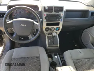2007 Jeep Compass Sport with VIN 1J8FF47W07D217117, listed as a Copart auction lot 43633575 with 131,936 mi miles and Salvage Title. Bid and sale history available at carsss.com. Image 8.