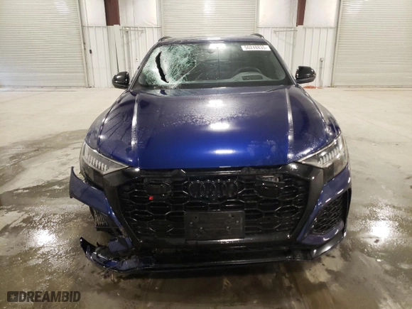 2021 Audi RS Q8 with VIN WU1ARBF10MD040635, listed as a Copart auction lot 50248835 with 62,526 mi miles and Salvage Title. Bid and sale history available at carsss.com. Image 5.