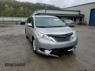 2013 Toyota Sienna XLE with VIN 5TDDK3DC6DS059378, listed as a Copart auction lot 54233765 with 225,129 mi miles and Salvage Title. Bid and sale history available at DreamBid. Image 14.