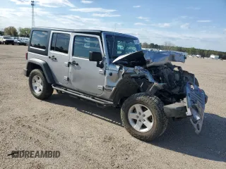 2013 Jeep Wrangler Unlimited Sport z VIN 1C4BJWDG7DL597491, wystawiony jako Copart lot #50719435 z przebiegiem Nie podano mil oraz Szkoda całkowita • Salvage title. Historia ofert i sprzedaży dostępna na DreamBid. Obrazek 4.