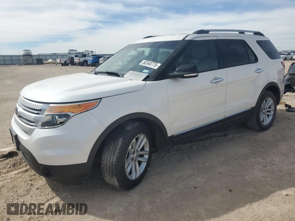 2015 Ford Explorer XLT with VIN 1FM5K7D88FGC04680, listed as a Copart auction lot 50348775 with 104,815 mi miles and Salvage Title. Bid and sale history available at DreamBid. Image 1.