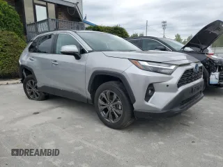 2022 Toyota RAV4 Hybrid XLE Premium with VIN 2T3B6RFV5NW034498, listed as a Copart auction lot 62395105 with 10,590 mi miles and Clean title. Bid and sale history available at DreamBid. Image 4.