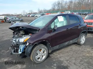 2020 Chevrolet Trax LS with VIN KL7CJNSB7LB349426, listed as a IAAI auction lot 41616917 with 39,032 mi miles. Bid and sale history available at carsss.com. Image 17.