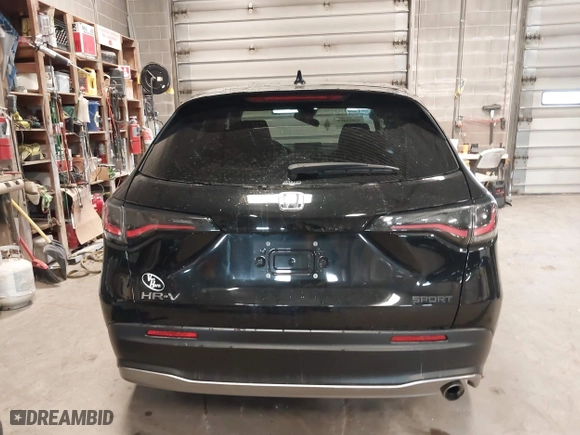 2023 Honda HR-V Sport with VIN 3CZRZ2H50PM750556, listed as a IAAI auction lot 42018465 with 43,310 mi miles. Bid and sale history available at carsss.com. Image 16.