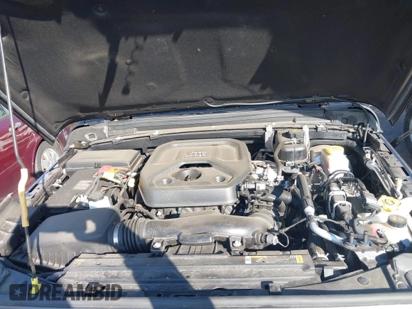 2022 Jeep Wrangler Unlimited Sport with VIN 1C4HJXDN1NW240032, listed as a IAAI auction lot 41130845 with 24,745 mi miles and . Bid and sale history available at DreamBid. Image 10.