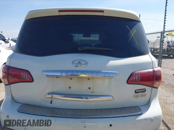 2014 Infiniti QX80 with VIN JN8AZ2NE8E9068192, listed as a IAAI auction lot 41882512 with 194,937 mi miles. Bid and sale history available at carsss.com. Image 16.
