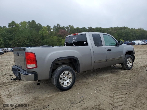 2007 GMC Sierra 1500 SLE1 with VIN 2GTEC19J671664140, listed as a Copart auction lot 73134294 with 148,321 mi miles and Salvage Title. Bid and sale history available at carsss.com. Image 3.