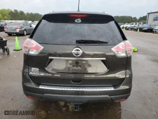 2015 Nissan Rogue SV with VIN 5N1AT2MT4FC922396, listed as a Copart auction lot 51090495 with 119,381 mi miles and Salvage Title. Bid and sale history available at carsss.com. Image 6.