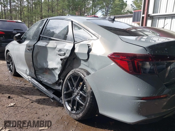 2025 Honda Civic Sport with VIN 2HGFE2F53SH569192, listed as a IAAI auction lot 41836855 with 1,117 mi miles and . Bid and sale history available at DreamBid. Image 6.