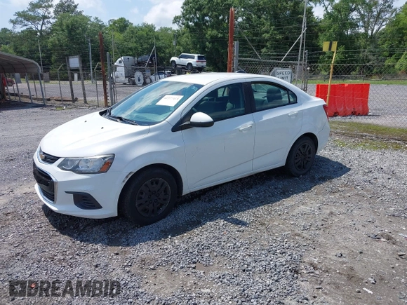 2018 Chevrolet Sonic LS with VIN 1G1JB5SH4J4114035, listed as a IAAI auction lot 42377414 with 158,452 mi miles and . Bid and sale history available at DreamBid. Image 2.