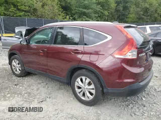 2013 Honda CR-V EX-L with VIN 5J6RM4H77DL002721, listed as a Copart auction lot 69295184 with 70,107 mi miles and Salvage Title. Bid and sale history available at carsss.com. Image 2.