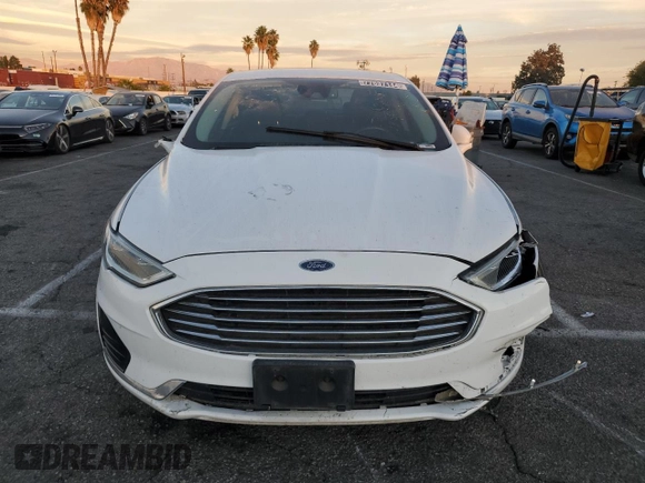 2019 Ford Fusion SEL with VIN 3FA6P0CD9KR260085, listed as a Copart auction lot 77537144 with 97,628 mi miles and Clean Title. Bid and sale history available at carsss.com. Image 5.
