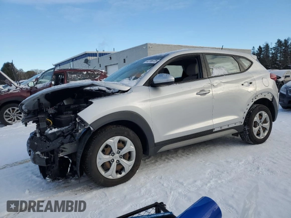 2017 Hyundai Tucson with VIN KM8J2CA45HU558086, listed as a Copart auction lot 43798725 with 73,717 mi miles and Salvage Title. Bid and sale history available at carsss.com. Image 1.