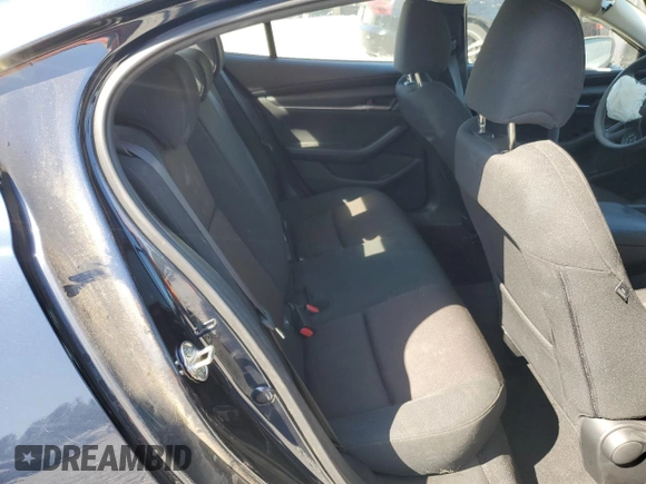 2021 Mazda 3 S with VIN JM1BPAAL3M1326099, listed as a Copart auction lot 52400115 with 58,159 mi miles and Salvage Title. Bid and sale history available at DreamBid. Image 10.
