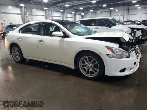 2010 Nissan Maxima SV with VIN 1N4AA5AP3AC861818, listed as a Copart auction lot 60893845 with 164,817 mi miles and Salvage title. Bid and sale history available at DreamBid. Image 4.