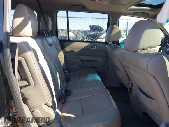 2012 Honda Pilot EX-L with VIN 5FNYF3H63CB036962, listed as a IAAI auction lot 41316371 with 225,394 mi miles and . Bid and sale history available at DreamBid. Image 8.