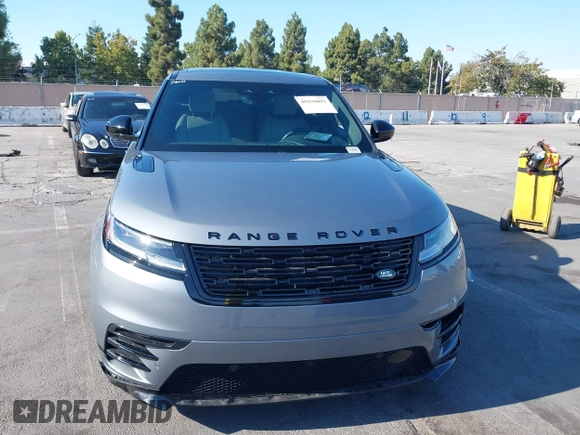 2024 Land Rover Range Rover Velar Dynamic SE with VIN SALYL2EX9RA372092, listed as a IAAI auction lot 40430092 with 6,383 mi miles and . Bid and sale history available at DreamBid. Image 12.