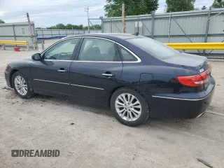 2011 Hyundai Azera GLS with VIN KMHFC4DD0BA533321, listed as a Copart auction lot 55965045 with 109,559 mi miles and Salvage title. Bid and sale history available at DreamBid. Image 2.