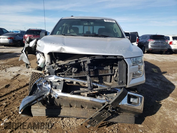 2017 Ford F-150 XL with VIN 1FTEW1EP8HKC35164, listed as a Copart auction lot 40197354 with 127,259 mi miles and Salvage title. Bid and sale history available at DreamBid. Image 5.