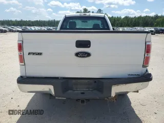 2014 Ford F-150 XL with VIN 1FTNF1CF2EKD21155, listed as a Copart auction lot 54897075 with 156,681 mi miles and Salvage title. Bid and sale history available at DreamBid. Image 6.