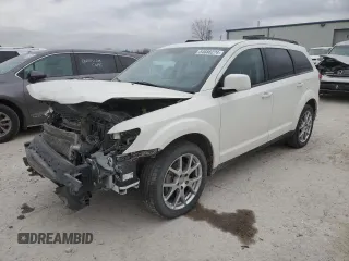 2013 Dodge Journey R/T with VIN 3C4PDDEG3DT702189, listed as a Copart auction lot 84686274 with 105,468 mi miles and Salvage title. Bid and sale history available at DreamBid. Image 1.