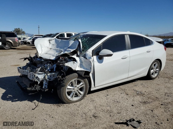 2018 Chevrolet Cruze LT with VIN 1G1BE5SM5J7159136, listed as a Copart auction lot 46304265 with 0 mi miles and Salvage Title. Bid and sale history available at carsss.com. Image 1.