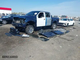 2018 Ford F-150 XL with VIN 1FTEW1CP1JKC01706, listed as a IAAI auction lot 41807860 with 105,385 mi miles. Bid and sale history available at carsss.com. Image 20.