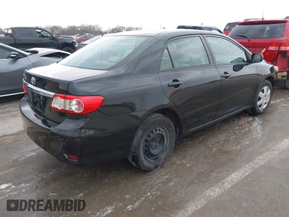 2013 Toyota Corolla L with VIN 5YFBU4EE7DP199293, listed as a IAAI auction lot 41683392 with 100,401 mi miles. Bid and sale history available at carsss.com. Image 4.