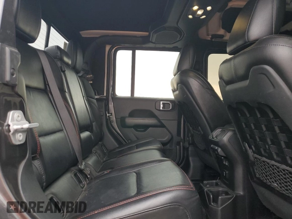 2021 Jeep Gladiator Rubicon with VIN 1C6JJTBG9ML512347, listed as a Copart auction lot 43197415 with 134,608 mi miles and Salvage title. Bid and sale history available at DreamBid. Image 10.