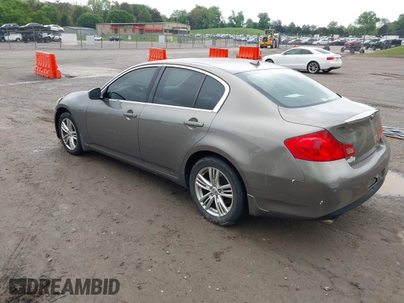 2011 Infiniti G37 x with VIN JN1CV6AR6BM405079, listed as a IAAI auction lot 42100281 with 224,952 mi miles. Bid and sale history available at carsss.com. Image 3.