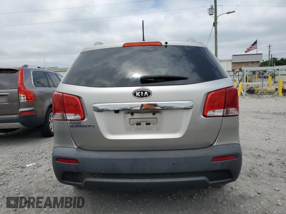 2012 Kia Sorento LX with VIN 5XYKT3A68CG294721, listed as a Copart auction lot 53873705 with 170,630 mi miles and Salvage Title. Bid and sale history available at DreamBid. Image 6.
