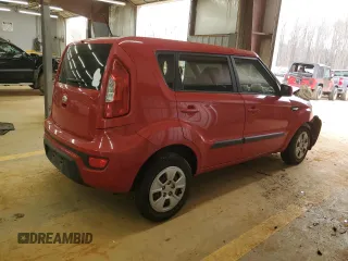 2013 Kia Soul with VIN KNDJT2A53D7495311, listed as a Copart auction lot 48846805 with 0 mi miles and Salvage Title. Bid and sale history available at carsss.com. Image 3.