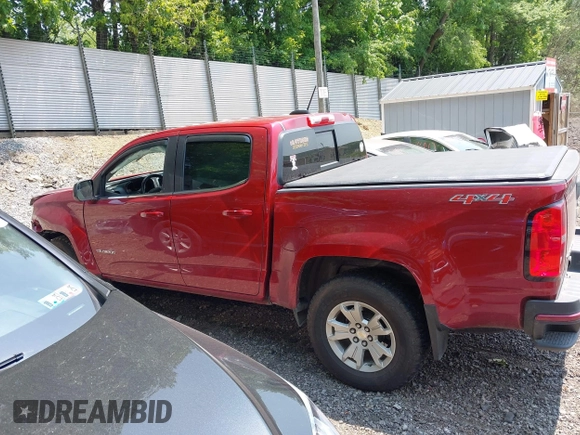 2018 Chevrolet Colorado 4WD LT z VIN 1GCGTCENXJ1214811, wystawiony jako IAAI lot #42418878 z przebiegiem 80 453 mil mil oraz . Historia ofert i sprzedaży dostępna na DreamBid. Obrazek 14.