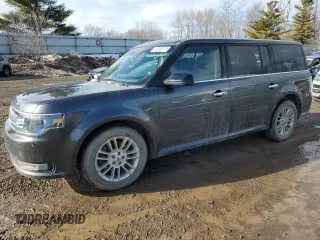 2016 Ford Flex SEL with VIN 2FMHK6C87GBA16458, listed as a Copart auction lot 43538815 with 118,405 mi miles and Clean Title. Bid and sale history available at carsss.com. Image 1.