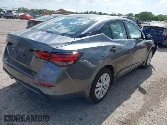 2024 Nissan Sentra S with VIN 3N1AB8BV7RY390221, listed as a IAAI auction lot 41944821 with 11,852 mi miles and . Bid and sale history available at DreamBid. Image 4.